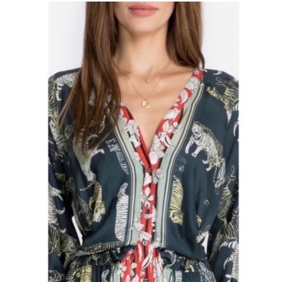 COPY - Johnny Was Ada Silk Maxis Dress - Picture 9 of 9